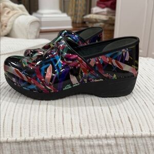 Dansko Colorful Patterned Clogs